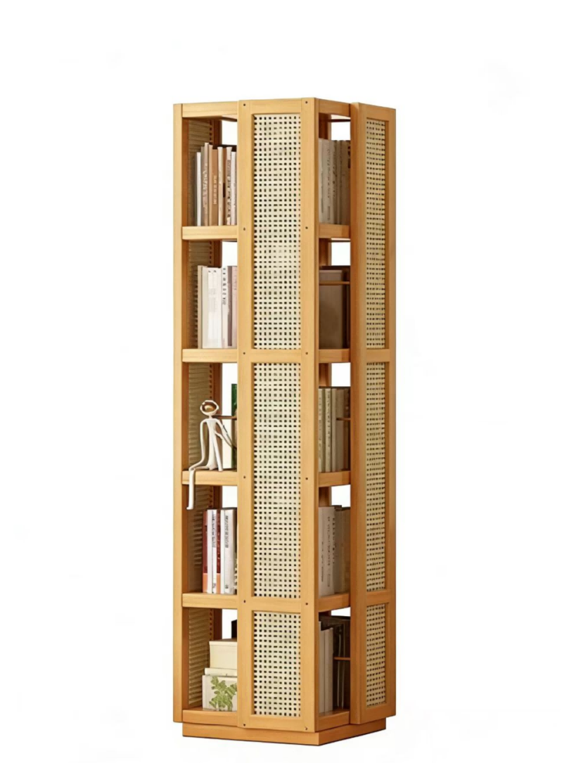 2281 Density Board Rotating Bookshelf
