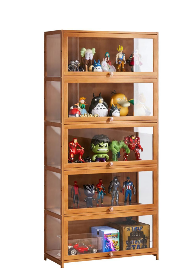 2226 Transparent Flip Door Bookshelf